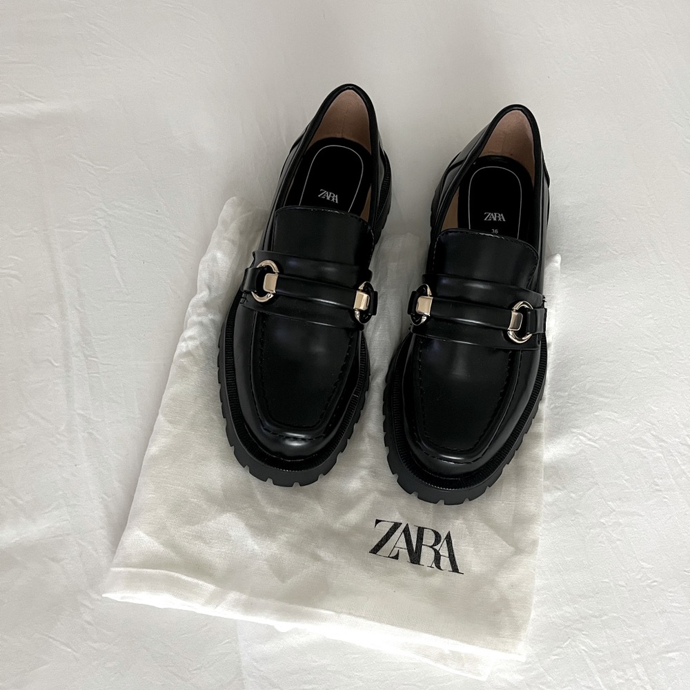 Zara Lug Sole Loafer